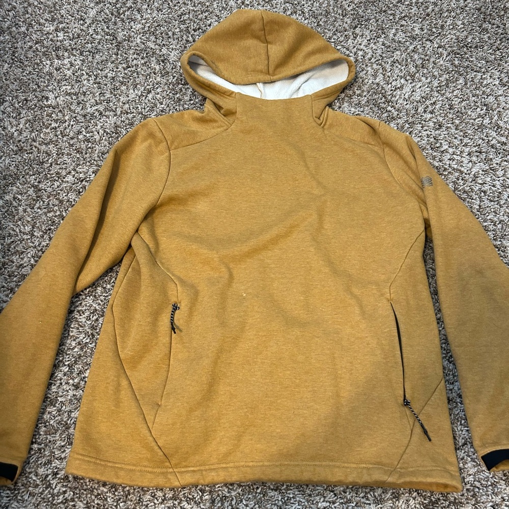 Men's Yellow Hooded Jacket